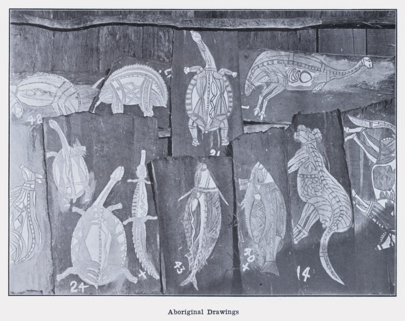 Aboriginal tekeningen door Photographer Australian