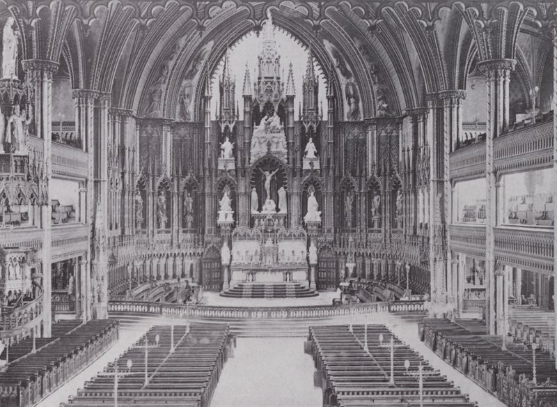 Interieur Notre Dame Kathedraal, Montreal door Photographer Canadian