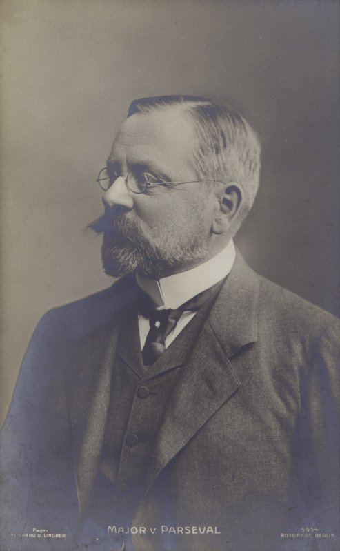 August von Parseval, Duitse luchtschipontwerper door Photographer German