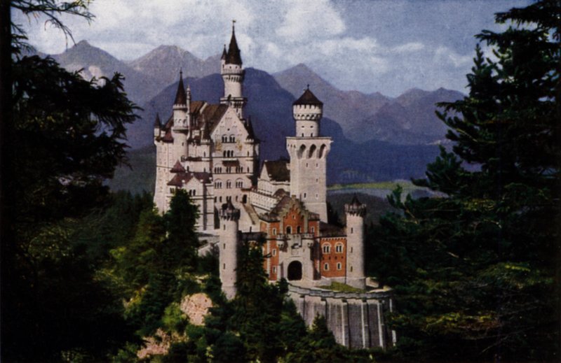 Neuschwanstein Kasteel door Photographer German
