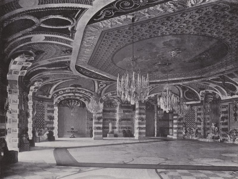 Potsdam, Neues Palais, Schelpenzaal door Photographer German