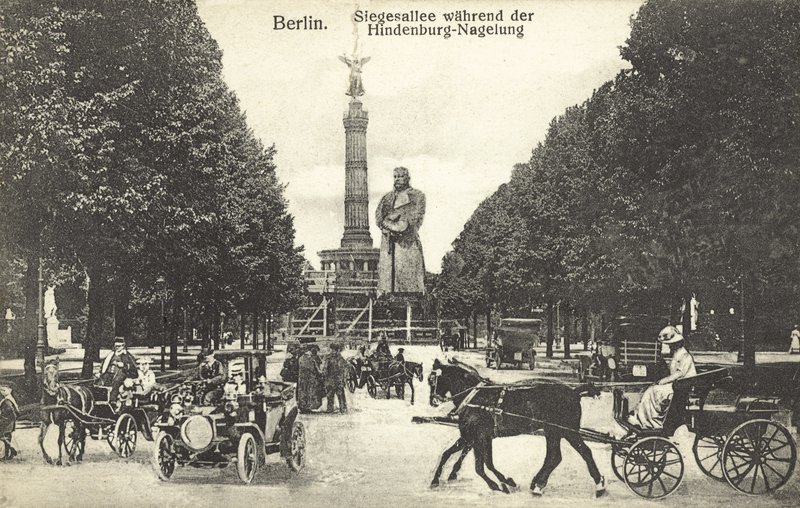 Het IJzeren Hindenburg, Berlijn door Photographer German