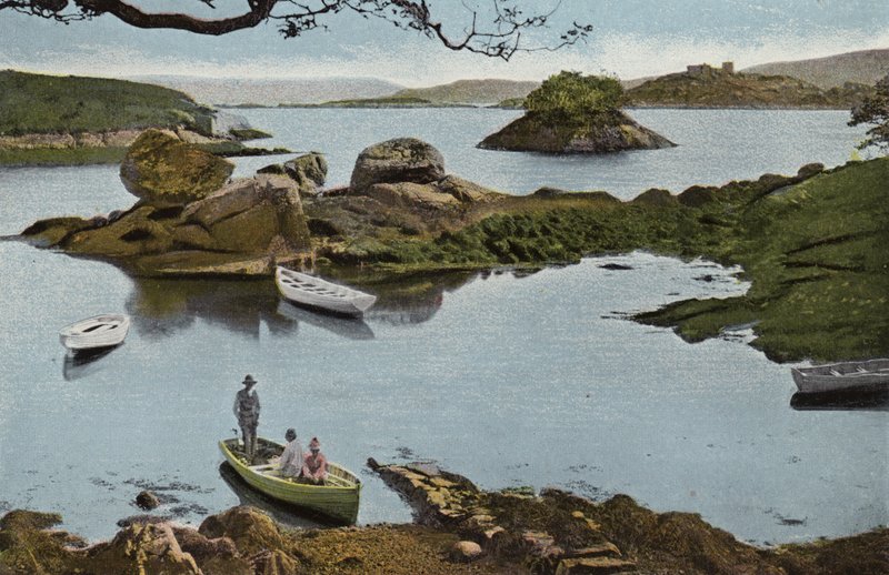 Zuid-Ierland: Glengarriff Haven, County Cork (gekleurde foto) door Photographer Irish