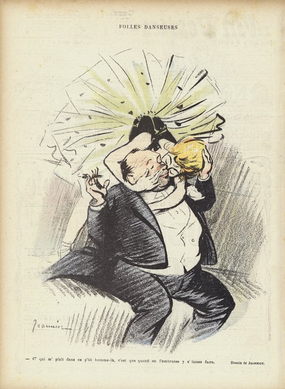 Illustratie voor Le Rire door Pierre Georges Jeanniot