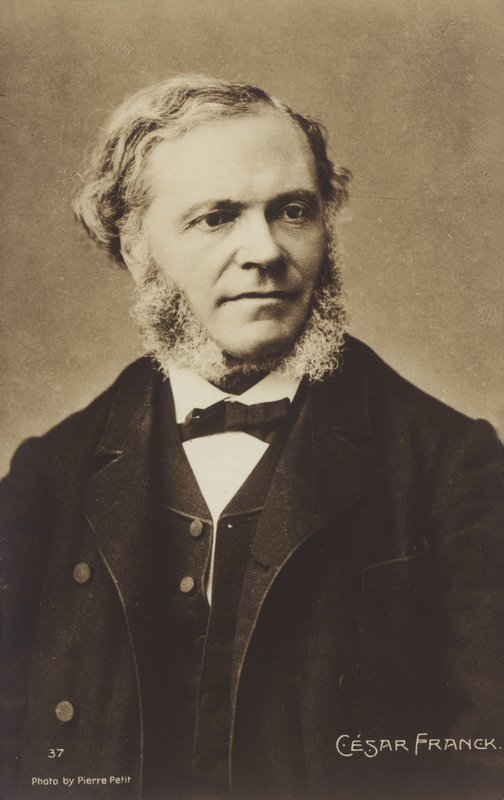 Cesar Franck, Belgisch geboren componist, pianist, organist en muziekleraar die tijdens zijn volwassen leven in Parijs werkte (1822-1890) door Pierre Petit