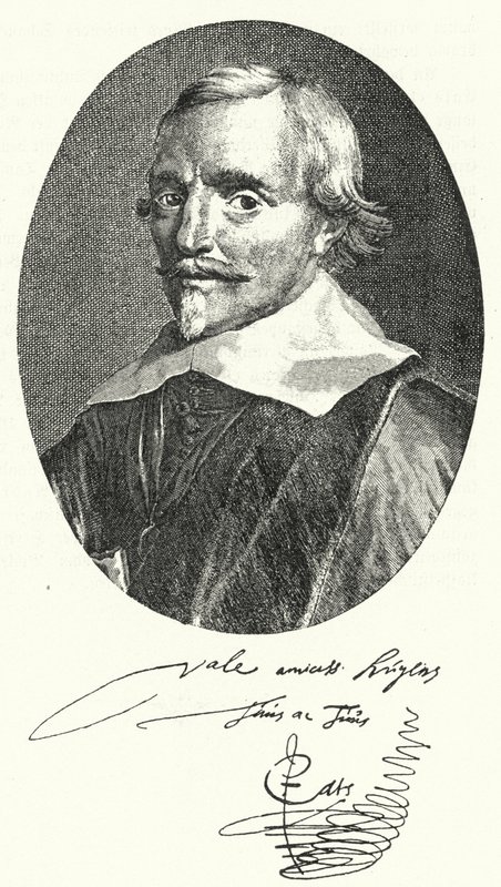 Jacob Cats, Nederlandse dichter en diplomaat (gravure) door Pieter (attr.to) Dubordieu