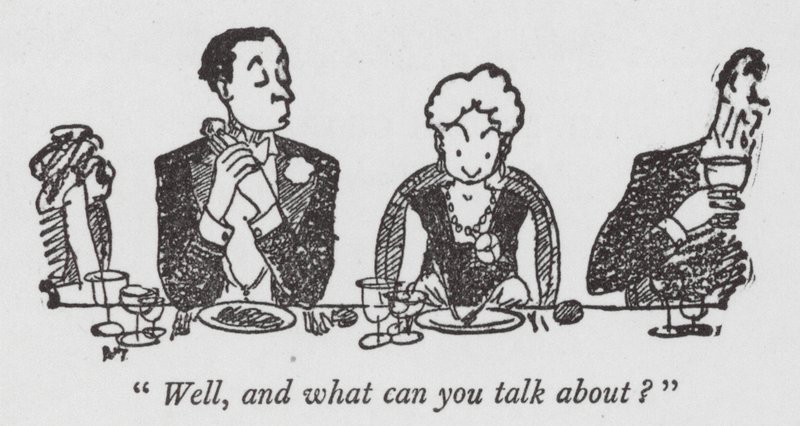 "Nou, en waar kun je over praten?" door Pont (1908 40)
