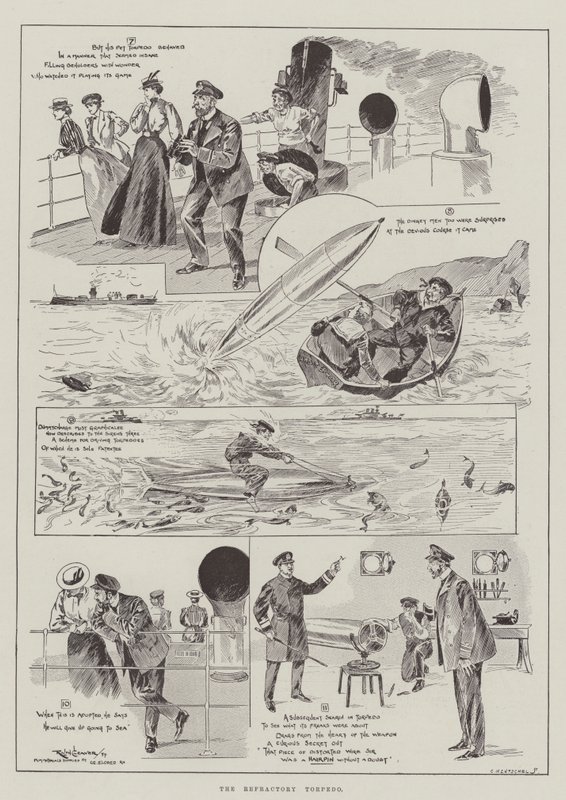 De weerspannige torpedo door Ralph Cleaver