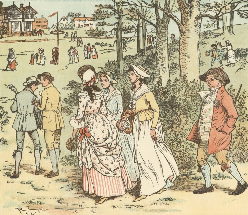 Kom Meisjes en Jongens door Randolph Caldecott