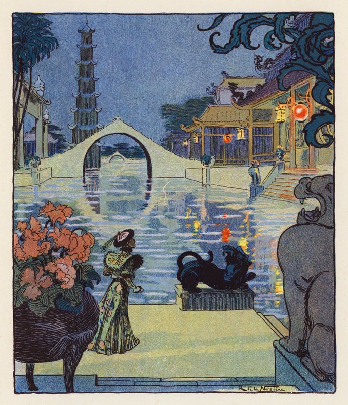 Les Mille et Une Nuits door Raymond de la Neziere