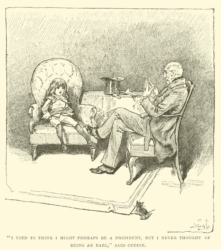 Illustratie voor Little Lord Fauntleroy door Reginald Bathurst Birch