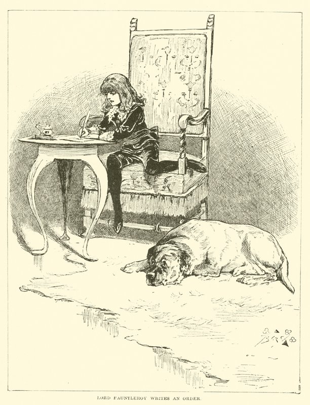 Illustratie voor Little Lord Fauntleroy door Reginald Bathurst Birch
