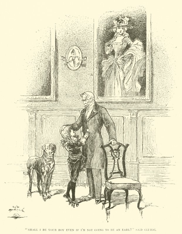 Illustratie voor Little Lord Fauntleroy door Reginald Bathurst Birch