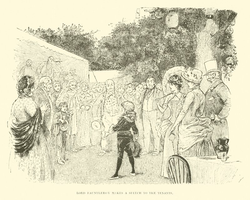 Illustratie voor Little Lord Fauntleroy door Reginald Bathurst Birch