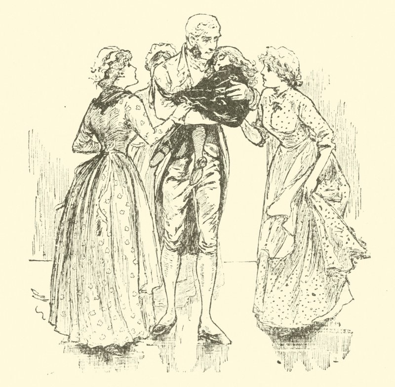 Illustratie voor Little Lord Fauntleroy door Reginald Bathurst Birch