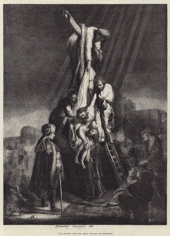 De Kruisafneming door Rembrandt van Rijn
