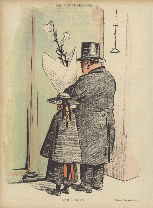 Illustratie voor Le Rire door Rene George Hermann Paul