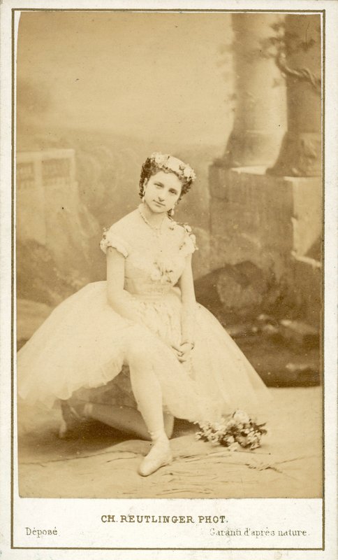 Angelina Fioretti, Italiaanse ballerina van de Parijse Opera door Reutlinger Studio (after)