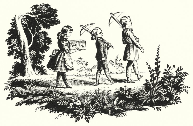 De bloemen van kleine Ida door Rex (after) Whistler