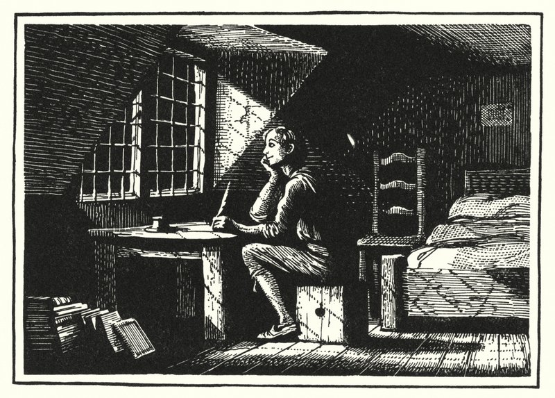 Hans Christian Andersen: De kabouter en de kruidenier door Rex (after) Whistler