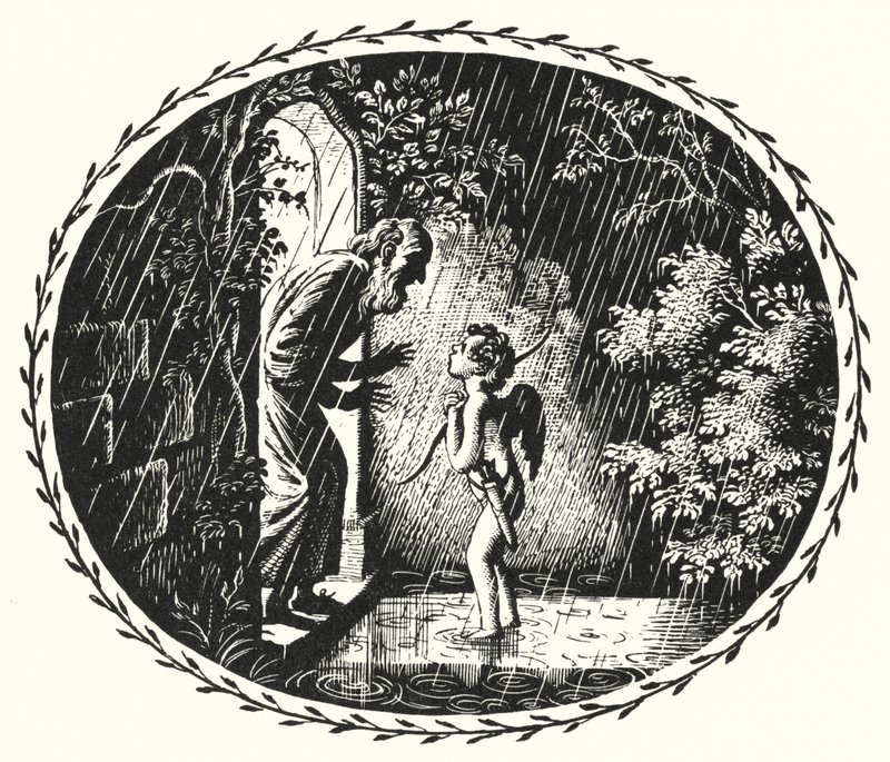 Hans Christian Andersen: De Stoute Jongen door Rex (after) Whistler