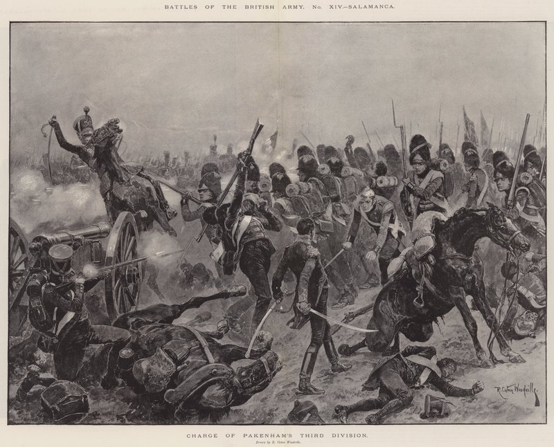 Slagen van het Britse leger, Salamanca, aanval van Pakenham