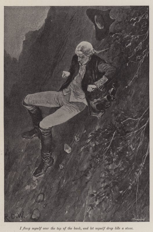 Illustratie voor A Colonel of The Empire, door Emily Lawless door Richard Caton Woodville junior