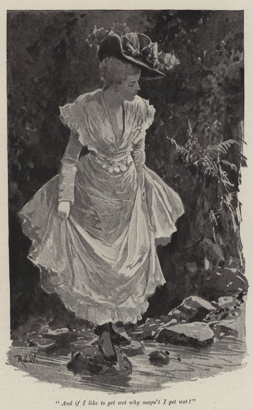 Illustratie voor A Colonel of The Empire, door Emily Lawless door Richard Caton Woodville junior