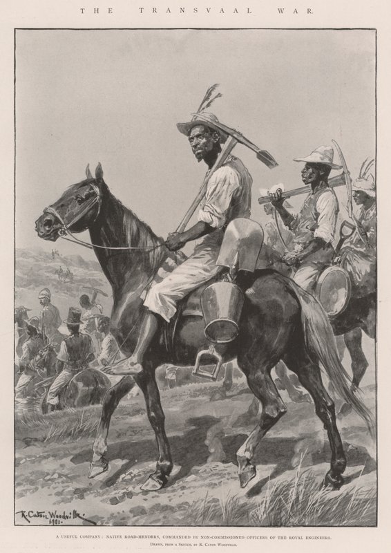 De Transvaal Oorlog door Richard Caton Woodville junior