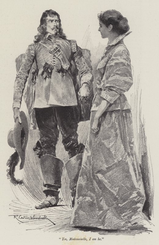 Onder de Rode Mantel, door Stanley J Weyman door Richard Caton Woodville junior