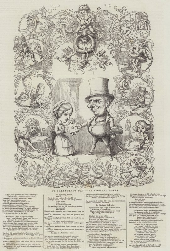 Valentijnsdag door Richard Doyle