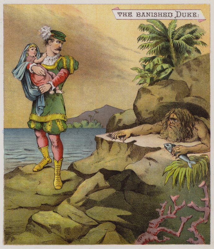 Illustratie voor De Storm door Richard Andre