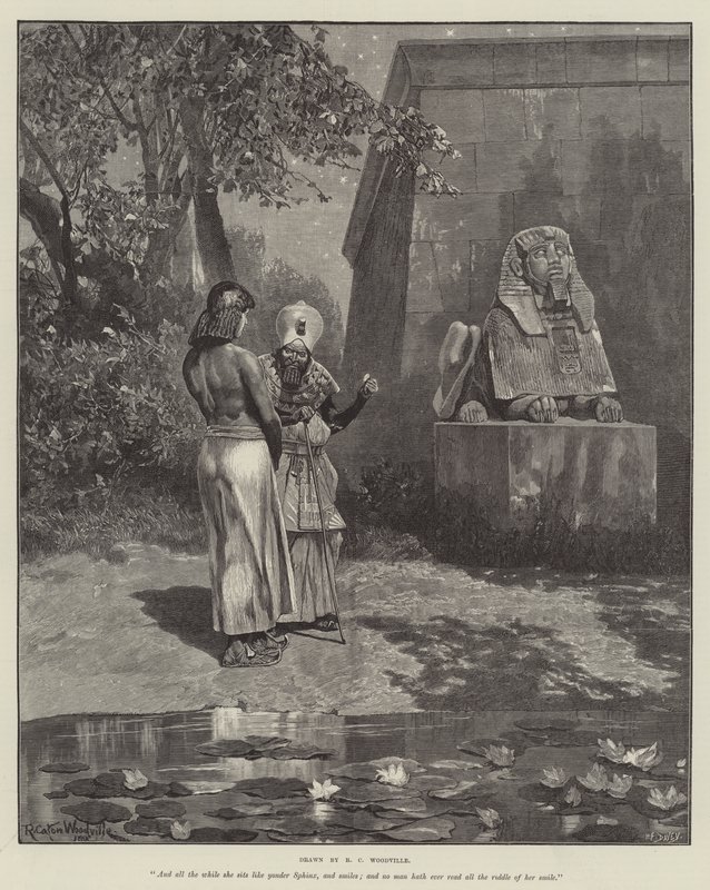 Cleopatra, door H Rider Haggard door Richard Caton Woodville junior