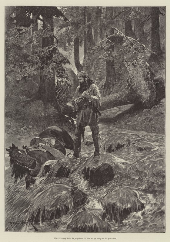 Eagle Joe, door Henry Herman door Richard Caton Woodville junior