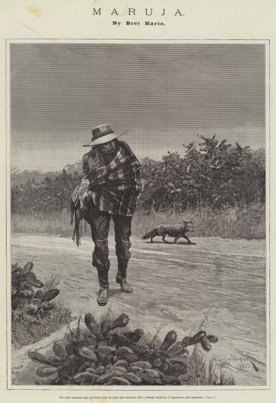 Maruja, door Bret Harte door Richard Caton Woodville junior