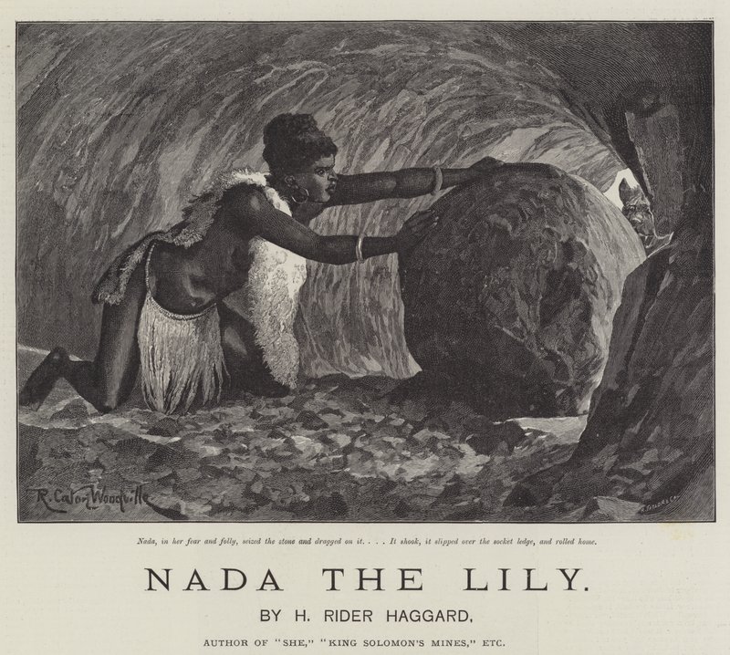 Nada de Lelie, door H Rider Haggard door Richard Caton Woodville junior