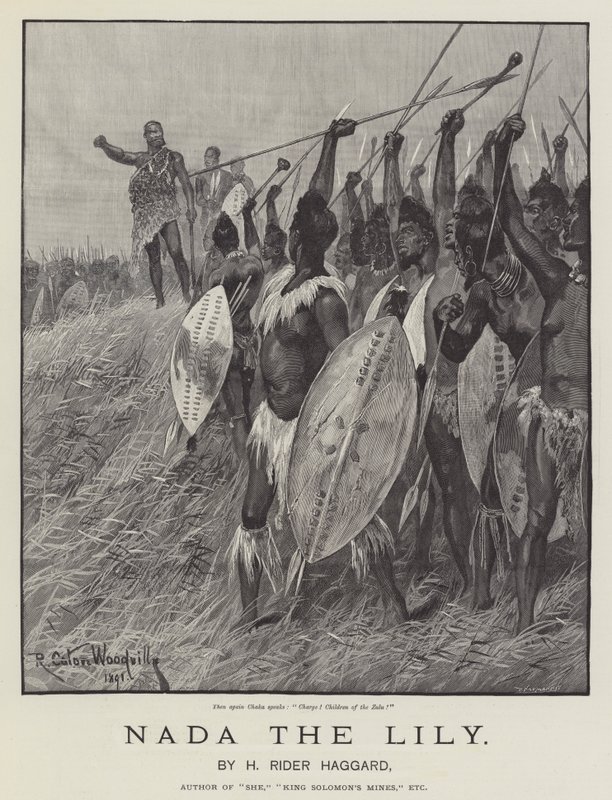 Nada de Lelie, door H. Rider Haggard door Richard Caton Woodville junior