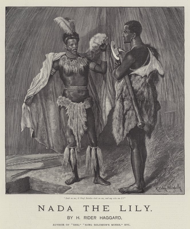 Nada de Lelie, door H Rider Haggard door Richard Caton Woodville junior