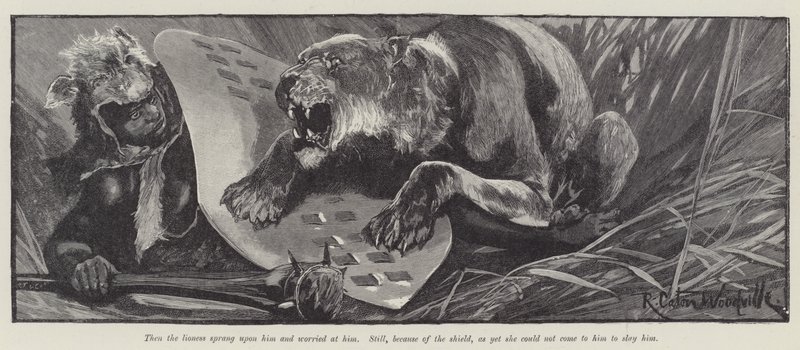 Nada de Lelie, door H. Rider Haggard door Richard Caton Woodville junior