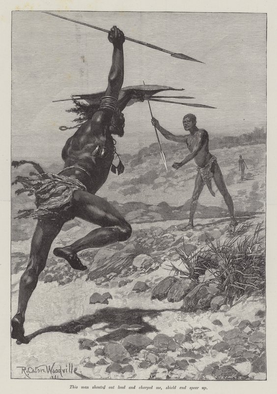 Nada de Lelie, door H Rider Haggard door Richard Caton Woodville junior