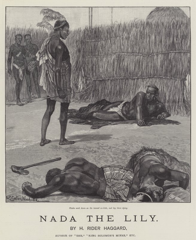 Nada de Lelie, door H. Rider Haggard door Richard Caton Woodville junior