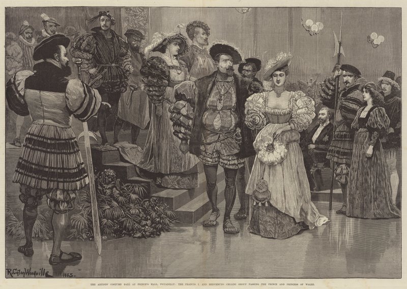 Het Kostuumbal van de Kunstenaar in Prince