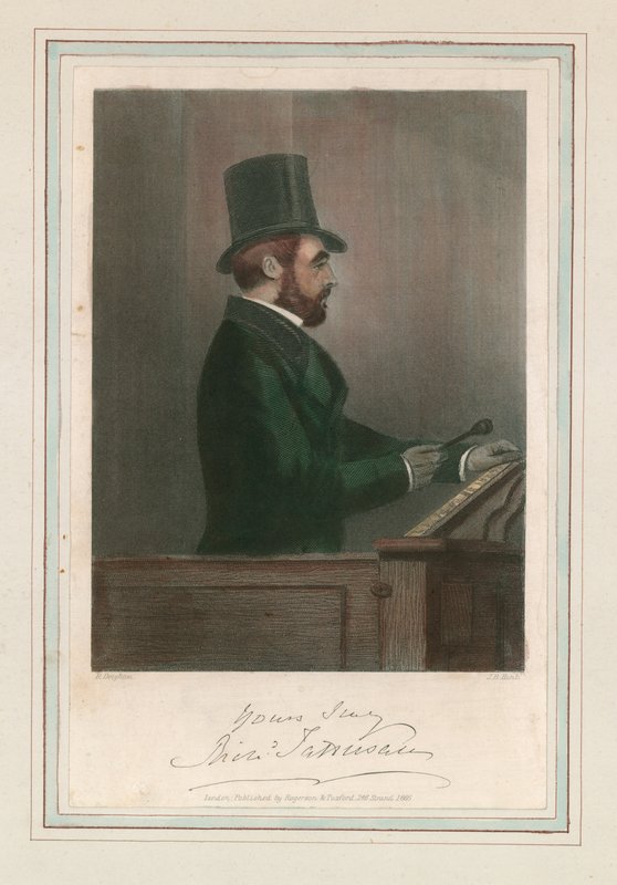 Portret van Richard Tattersall door Richard Deighton