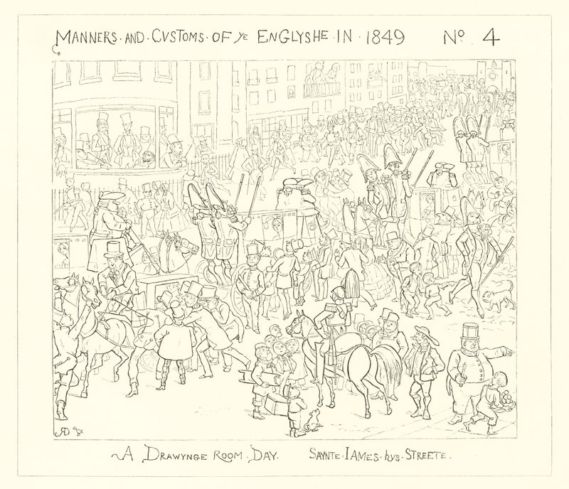 Een Drawing Room Day, St James