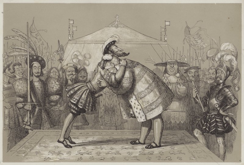 Veld van het Gouden Laken door Richard Doyle