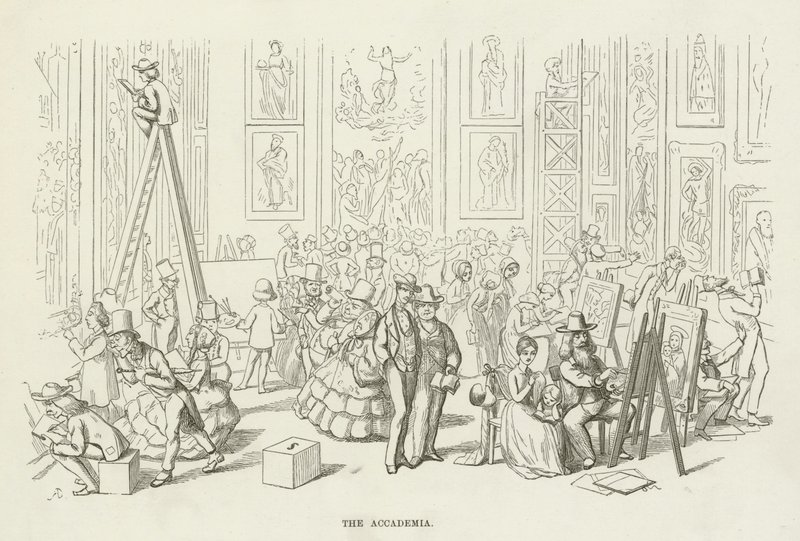 De Accademia door Richard Doyle