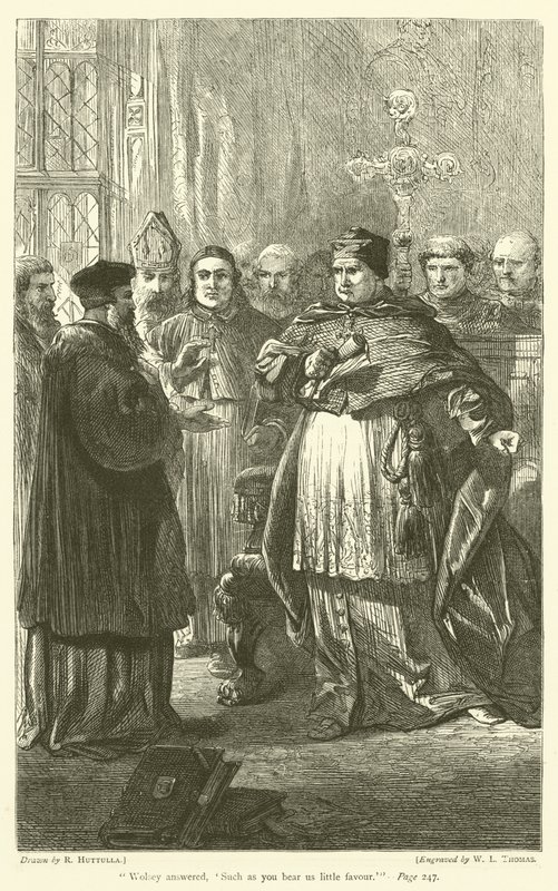 Wolsey antwoordde, Zulke als jij gunnen ons weinig door Richard Huttula