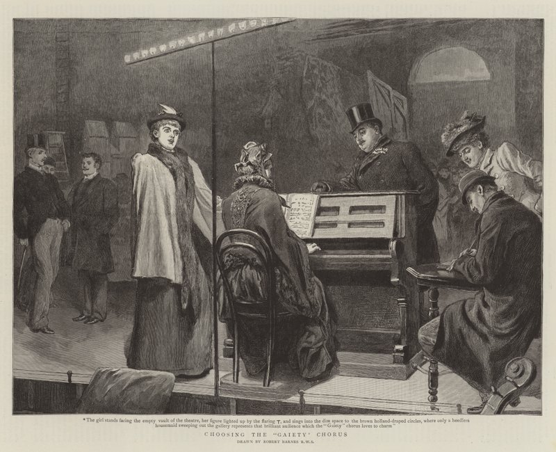 Het Kiezen van het Gaiety Koor door Robert Barnes