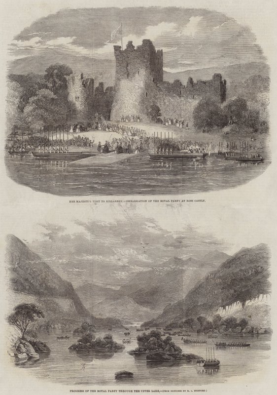 Koninklijk Bezoek aan Ierland door Robert L. Stopford