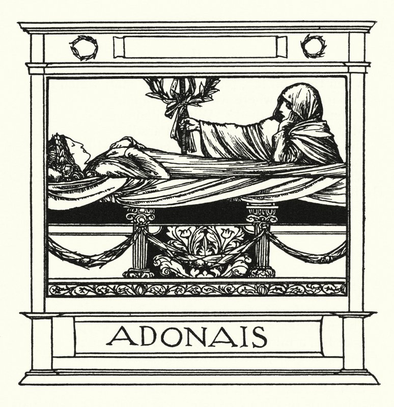Shelley: Adonais door Robert Anning Bell